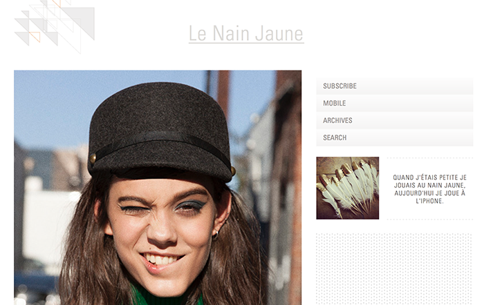 Mon tumblr  – Le Nain Jaune