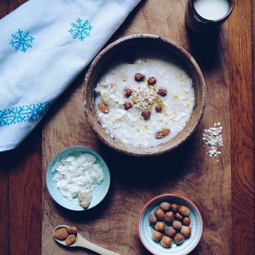 Recette de bowl matinal healthy